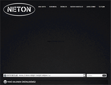 Tablet Screenshot of netoncollection.com